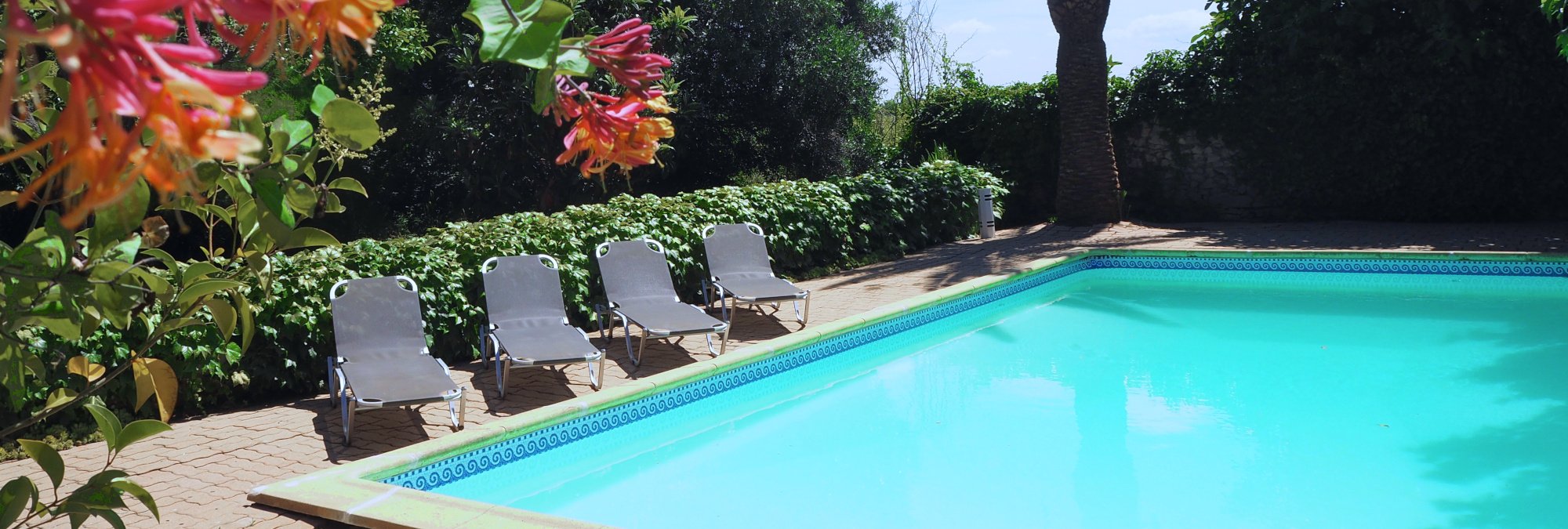 The Swimming Pool at our Gite